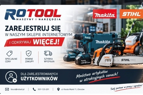 ROTOOL- DARMOWE KONTO